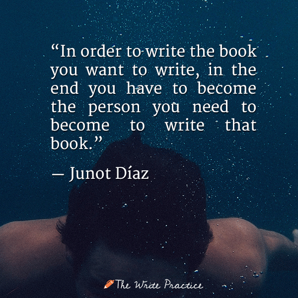 junot diaz 인용문 작가가 되다