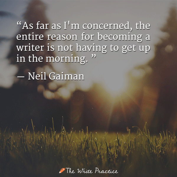 닐 게이먼 인용문 작가가 되다