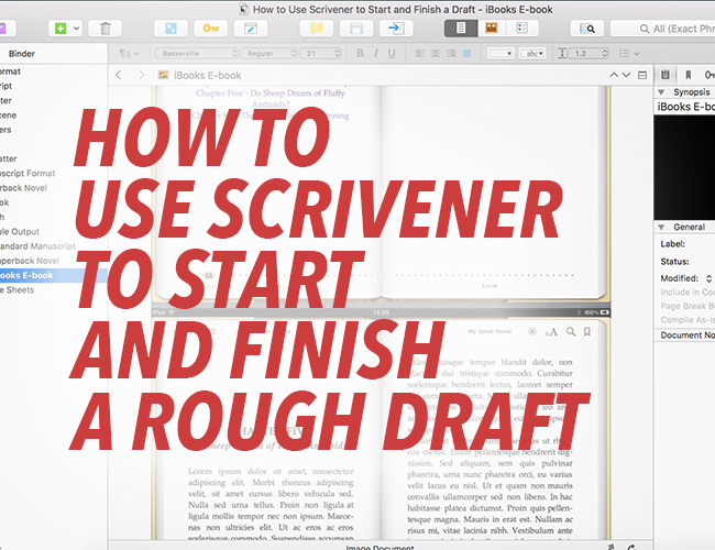 如何使用 Scrivener 开始和完成草稿