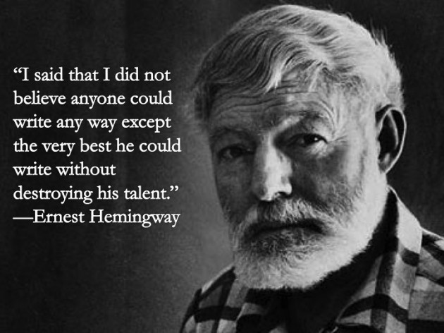 アーネストヘミングウェイの引用 Ernest Hemingway quotes