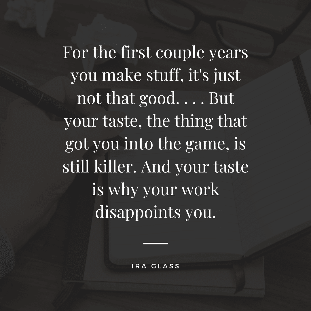 Citazione di scrittura di vetro di Ira La pratica di scrittura