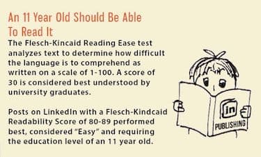 Dumb down text for an 11-year-old to read