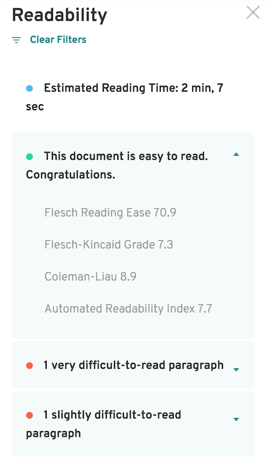 PWA readability