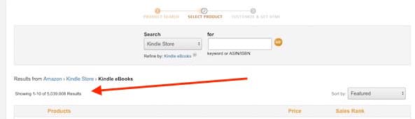 How many Kindle Ebooks Are There