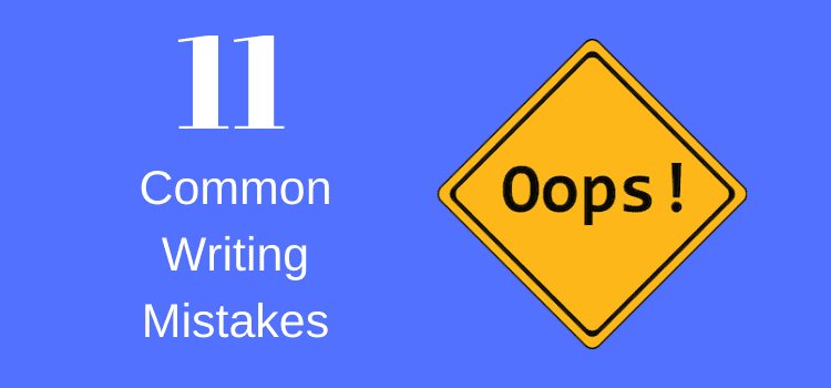 Errores de escritura más comunes 11 Common Writing Mistakes