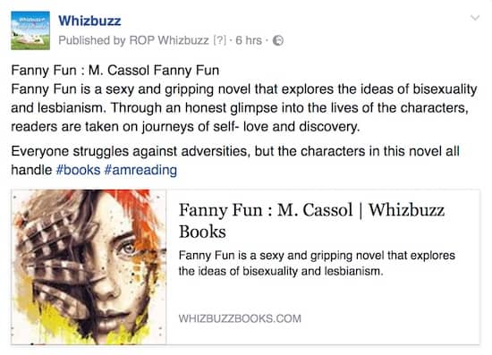 zdjęcie okładki książki przycięte na Facebooku book cover image cropped on Facebook