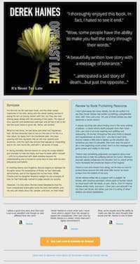 Un dernier amour landing page 1 One Last Love landing page 1