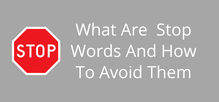¿Qué son las palabras vacías? What Are Stop Words