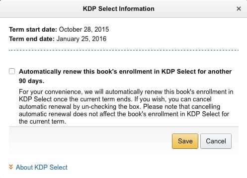 เลือก Amazon และ Smashwords