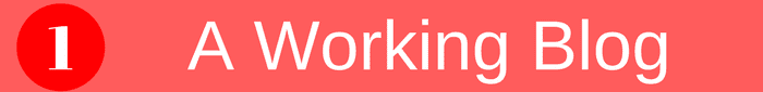 A Working Blog