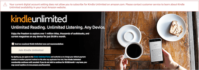 Kindle Unlimited