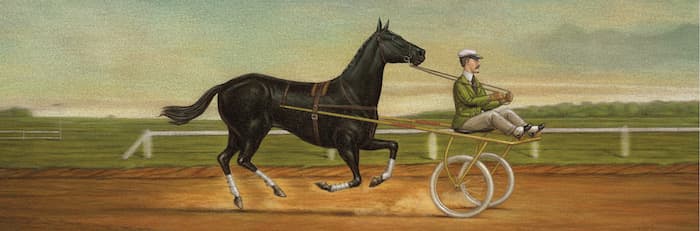 车前马 horse before the cart