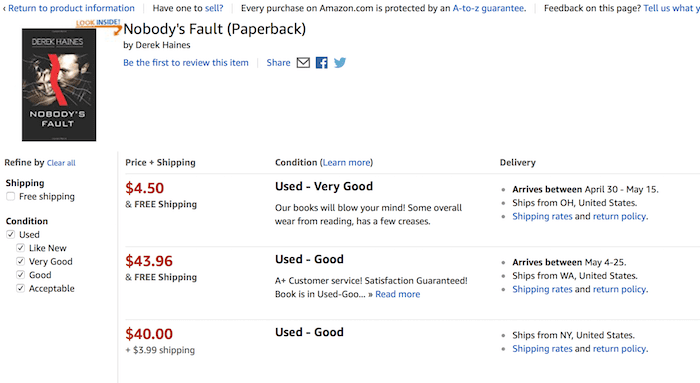 Livre d'occasion à vendre 2 Used Book For Sale 2