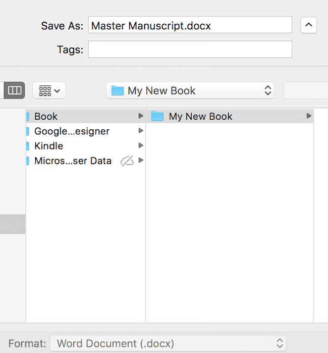 字稿 Word Manuscript