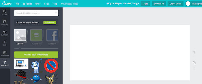 unggahan canva canva upload