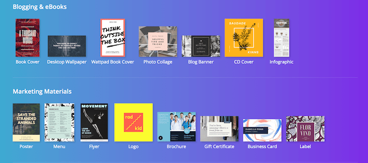 ตัวเลือกเทมเพลตฟรีที่คุณมีกับ Canva The choice of free templates you have with Canva