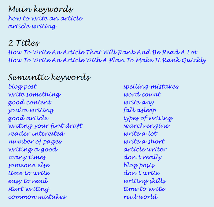 ana Anahtar Kelimeler main Keywords