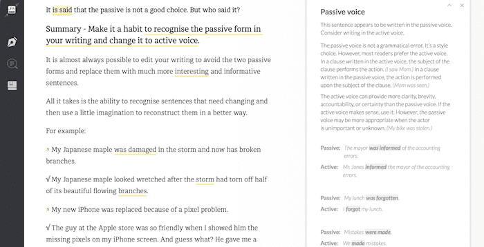 Gramer Pasif Grammarly Passive