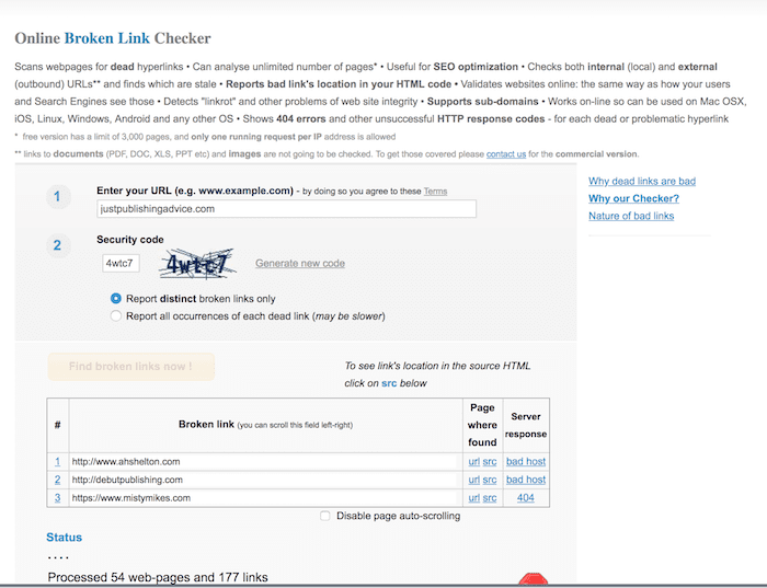 lien brisé brokenlink