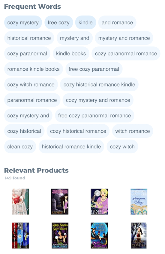 Risultati delle parole chiave Sonar