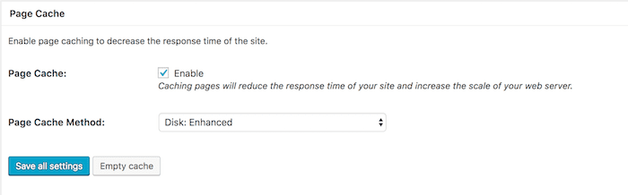 cache de pages page cache