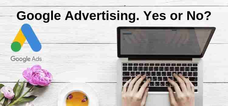 谷歌广告。是还是不是 Google Adsense Advertising Yes No