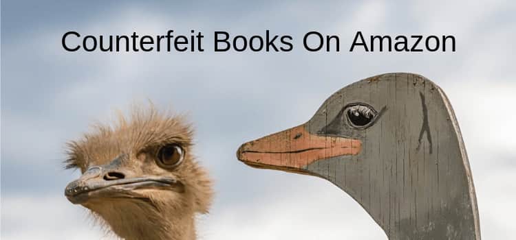 หนังสือปลอมและละเมิดลิขสิทธิ์ Amazon Counterfeit and Pirated Books Amazon