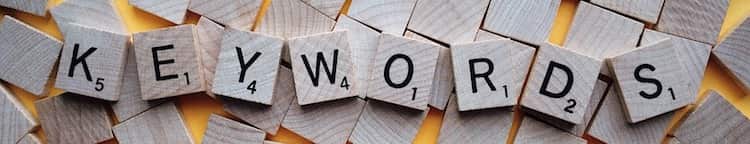 palabras clave-letras keywords-letters