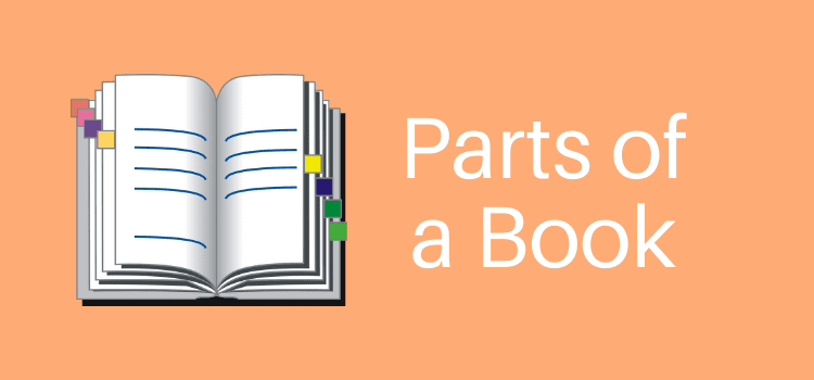 partes de un libro The Parts of a Book