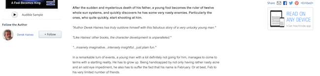 描述中的评论 reviews in description