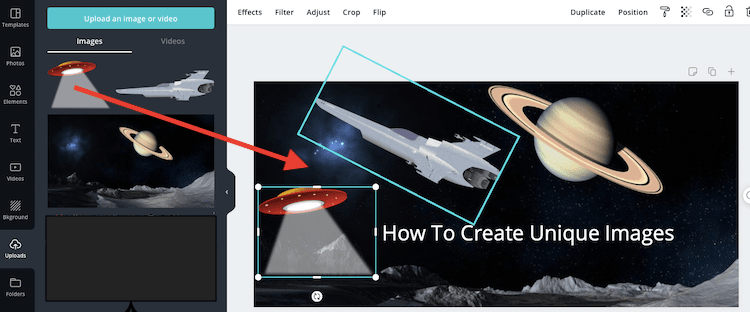criar imagens de sobreposição create overlay images
