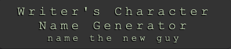 imiona postaci pisarzy writers character names