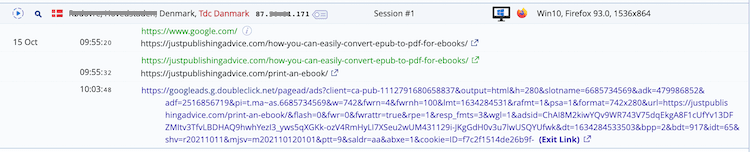 ユーザーのアドセンス クリック User adsense click