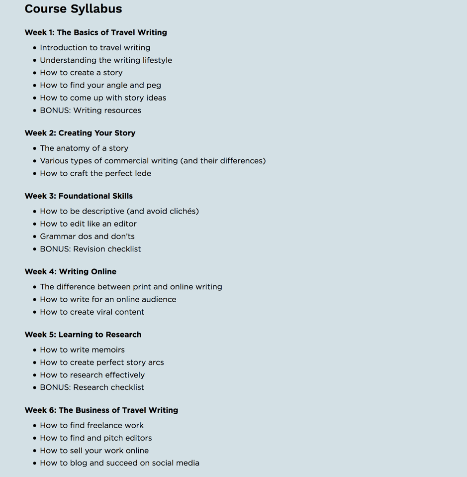 トラベルライターになる