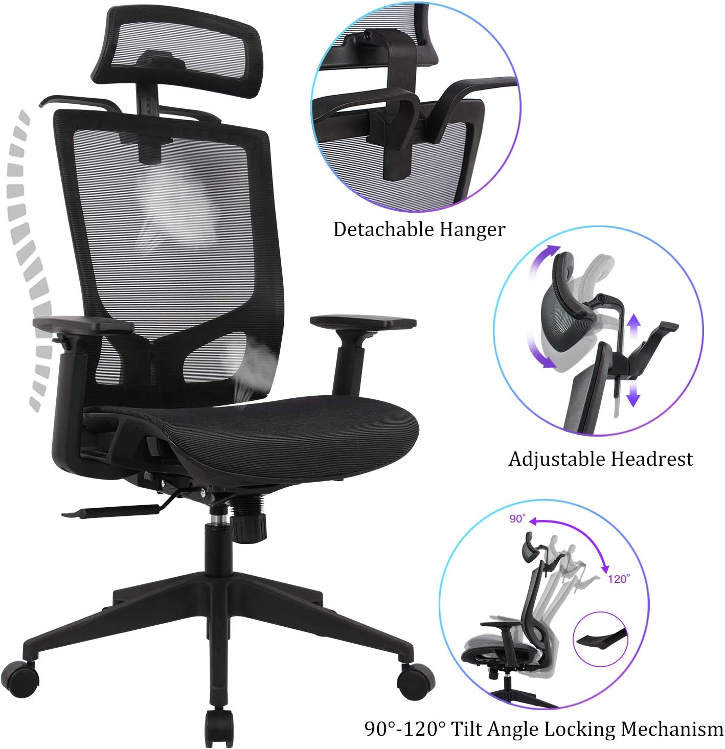 Eine Nahaufnahme eines Stuhls