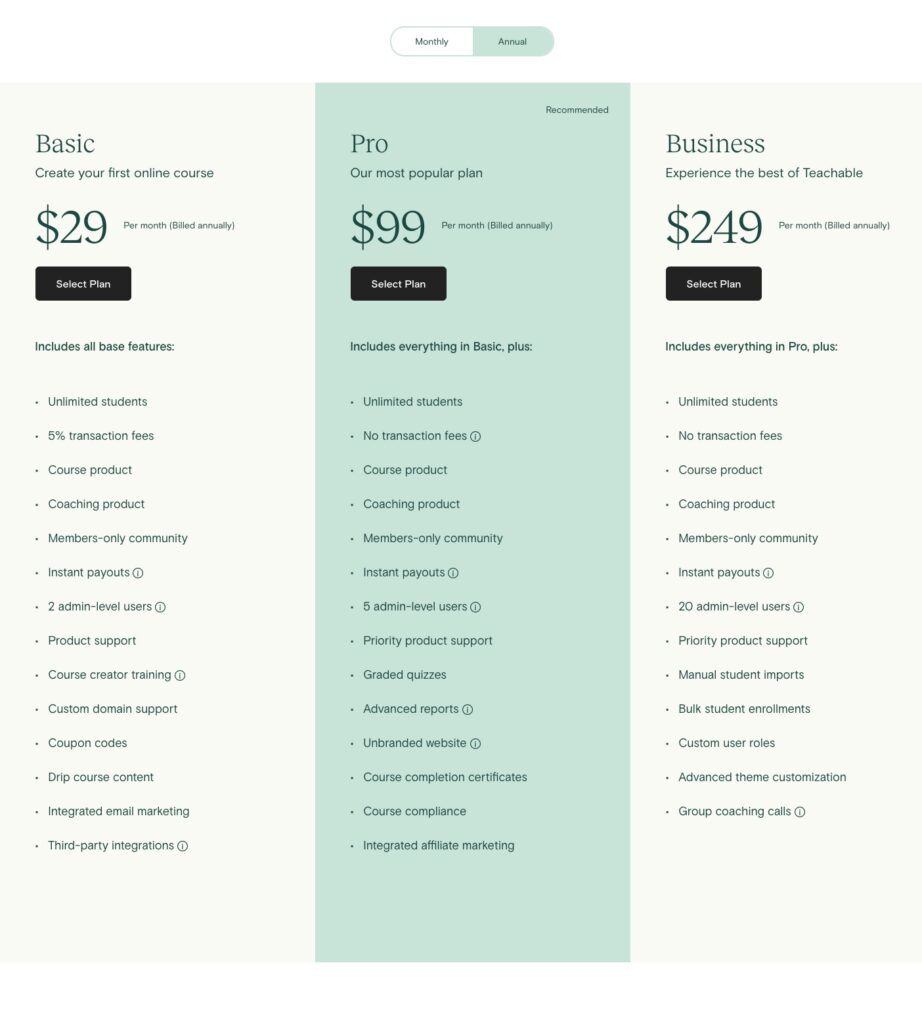 خطط تسعير قابلة للتعليم