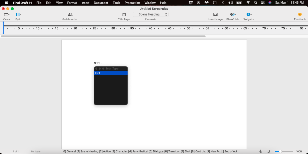 Revisione della bozza finale: SmartType
