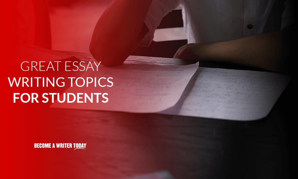 Grandes temas para escribir ensayos