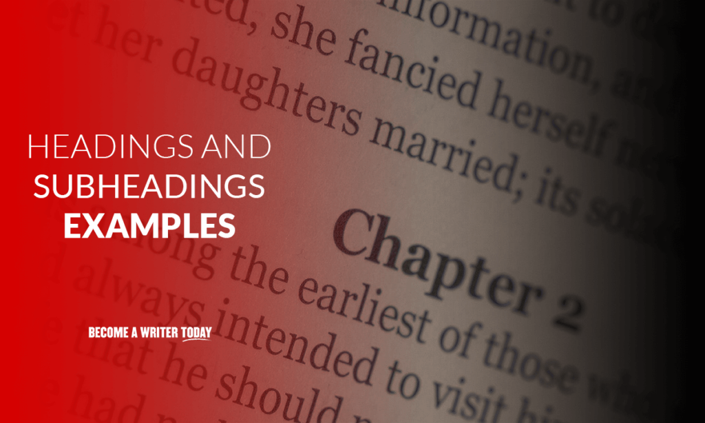 Exemple de titluri și subtitluri