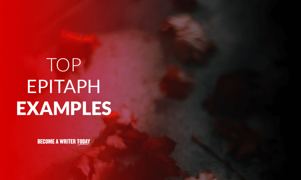 熱門墓誌銘示例