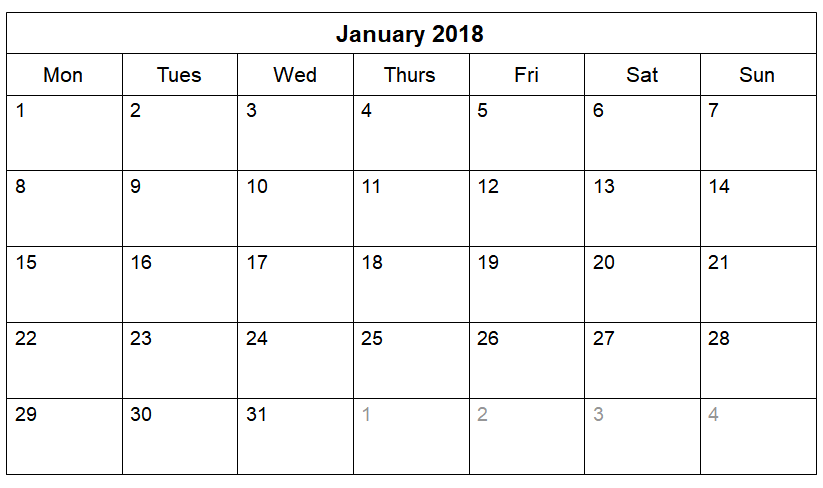 日曆模板 Practical Hacks For Planning Your Blogging Calendar
