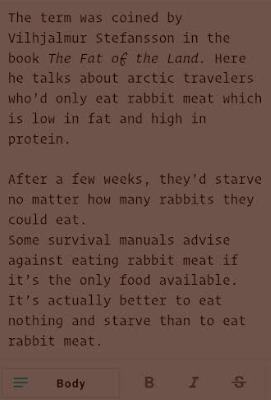 JotterPad 검토: 야간 모드