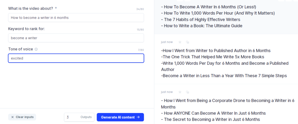 Jasper AI pour les créateurs de vidéos