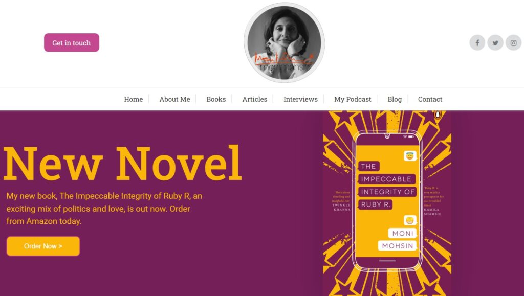 Penulis Urdu Teratas: Moni Mohsin