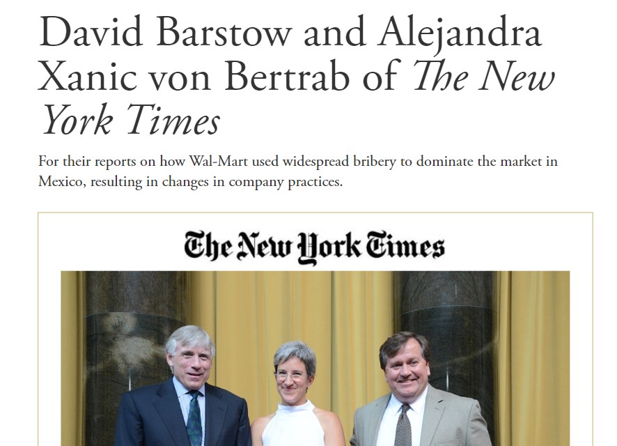 スクープジャーナリズムの例