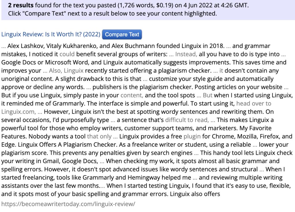 Enago's Copyscape'e Karşı