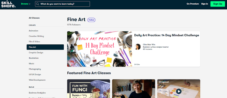 Лучшие альтернативы мастер-классам: Skillshare
