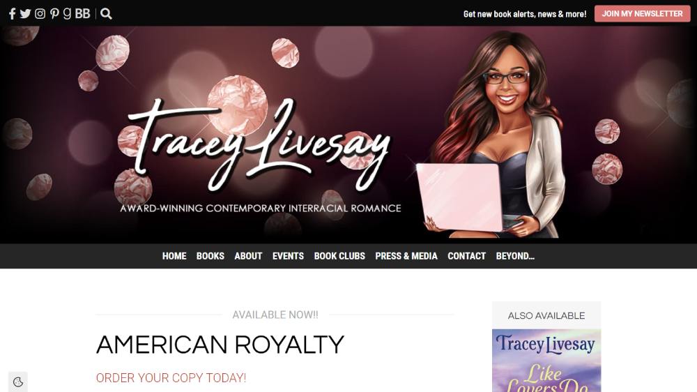 Najlepsi autorzy, tacy jak Nora Roberts: Tracey Livesay