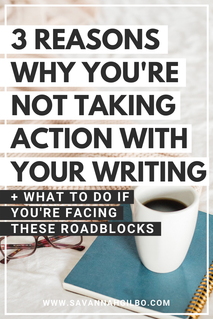 3 Alasan Mengapa Anda Tidak Menulis | Savannah Gilbo - Jika Anda tidak membuat kemajuan yang Anda inginkan dengan tulisan Anda, salah satu dari tiga alasan ini mungkin penyebabnya. Pelajari cara menghindari ketiga jebakan penulisan ini sehingga Anda dapat kembali ke jalur yang benar dan menyelesaikan buku Anda. Tips menulis lainnya termasuk juga #amwriting #writingtips #writingcommunity