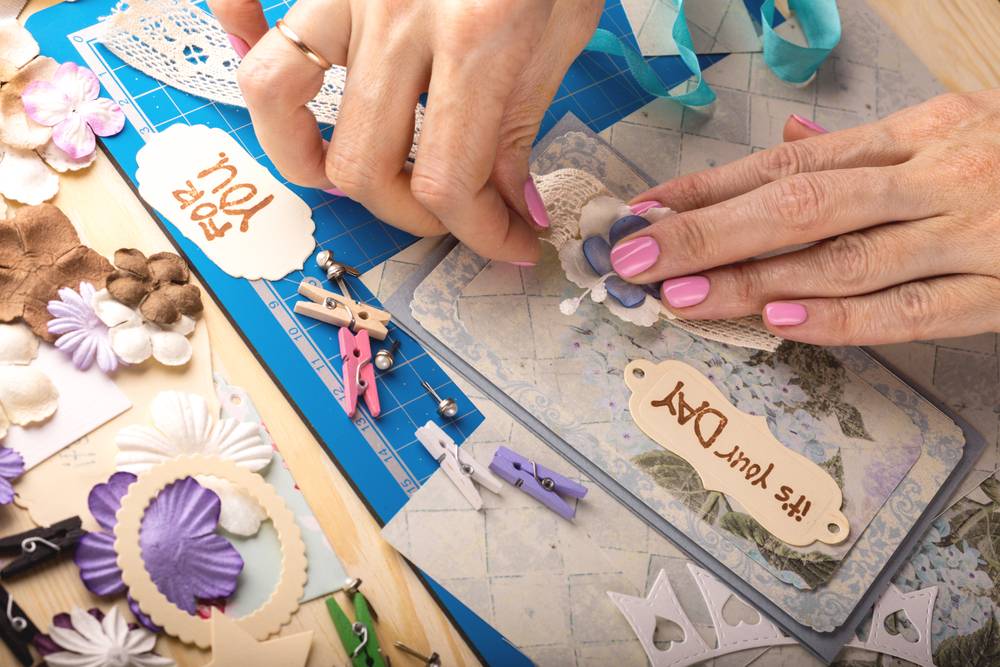 บันทึกสมุดภาพแบบผสม